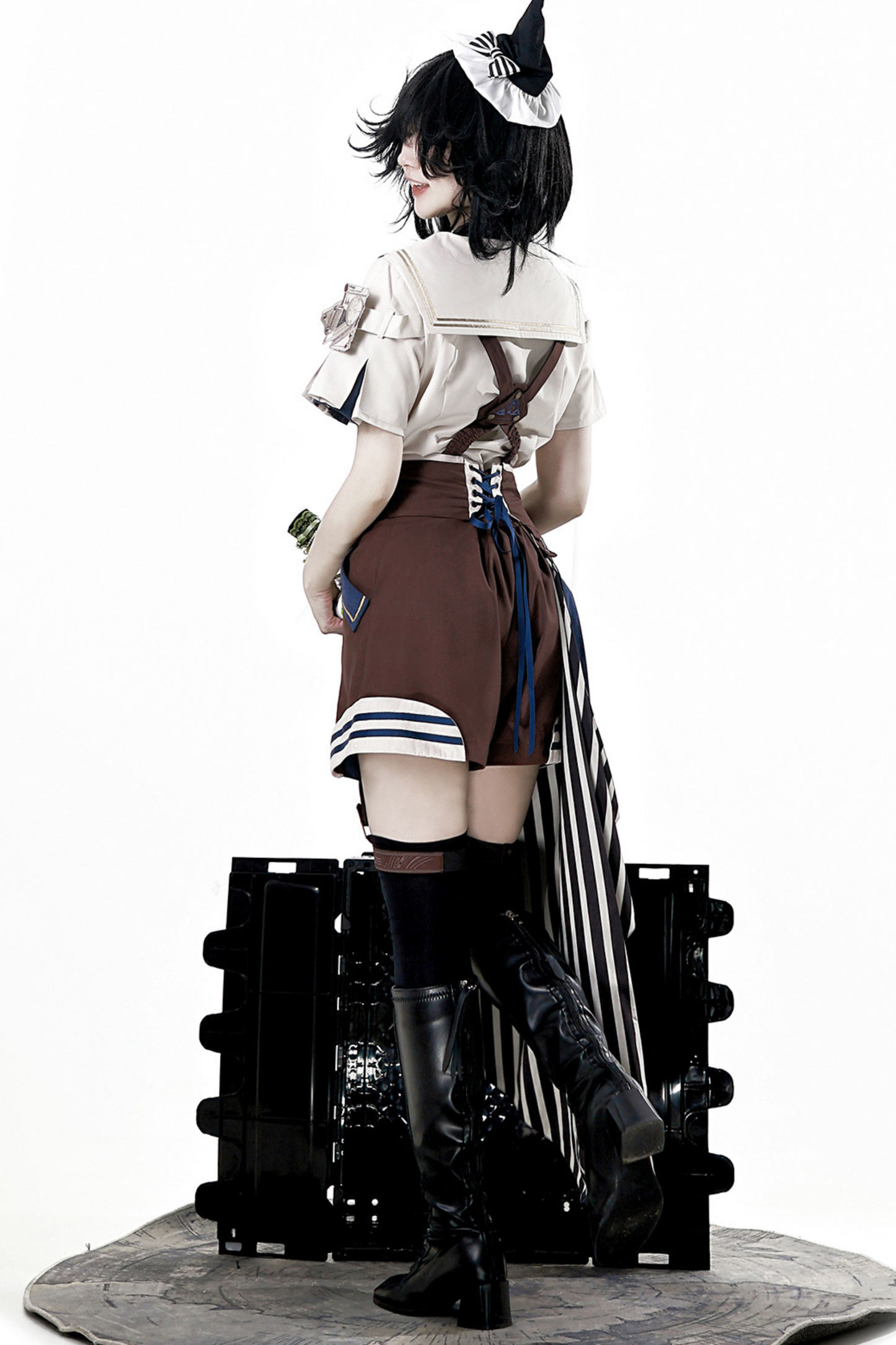 ボーイッシュセットアップスチームパンクプリンス