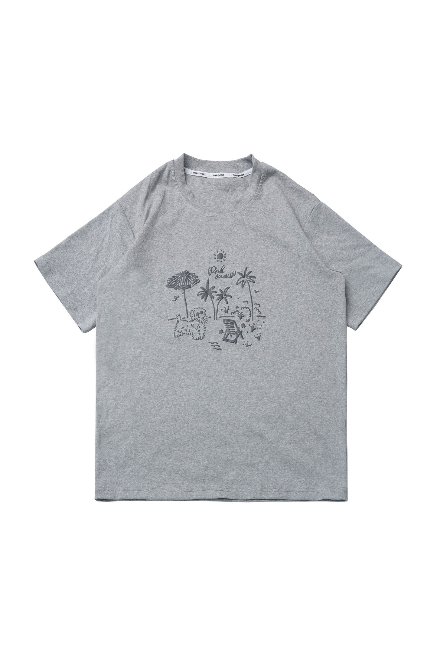 ゆったりとしたトップスのデザイン パステル