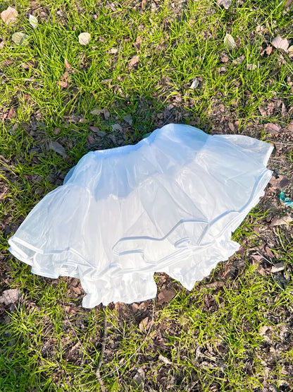 30 cm für 55–85 cm Größe Futter weiß Petticoat Taille Lolita Clearance-Free Bloomers