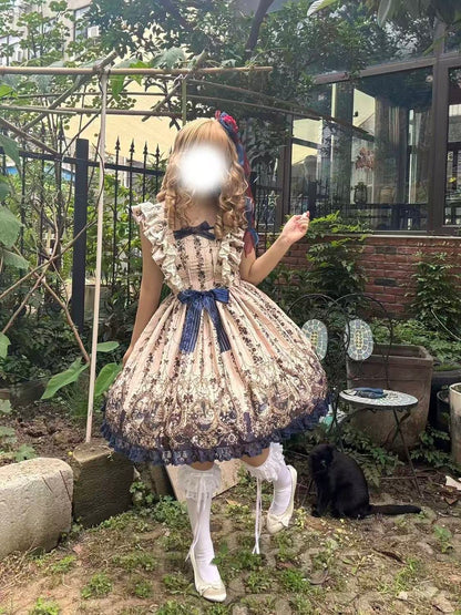 Strawberry Alice Lolita JSK Dress - Bear Tea Party
