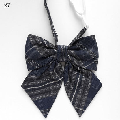 JK Bow Tie Plaid 30 Uniform Options Pattern