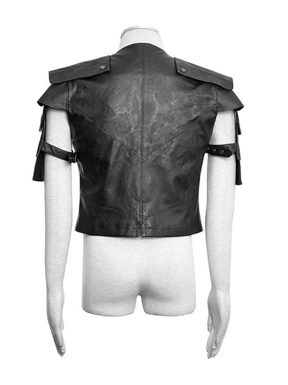 Warrior Short Jacket Black Armor