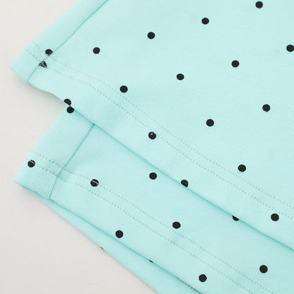 Mint Green Polka Dot Skort - Languid Park
