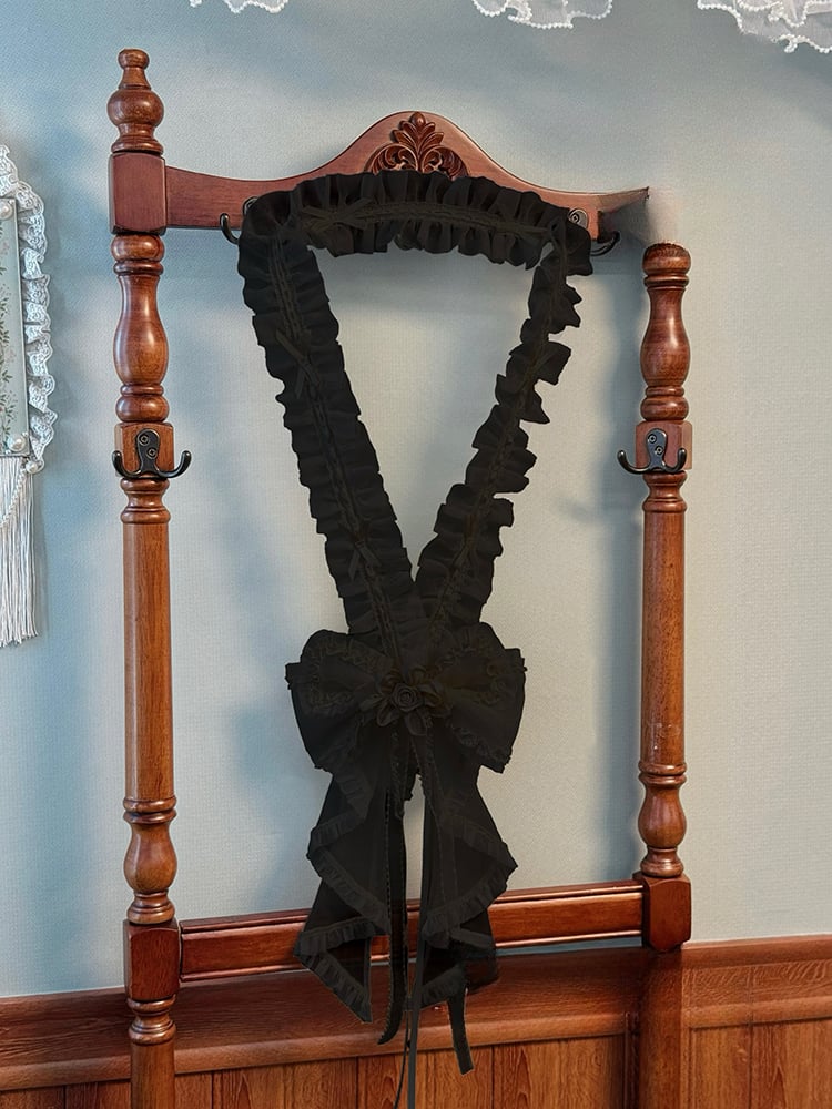 ブラックパープルリボン / レッドベージュ