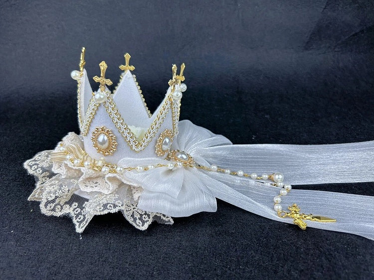 White Crown Mini (3 Color Hat Regal Options: