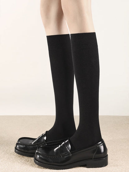 Minimalist Calf Slimming 5 Solid Colors Color Socks