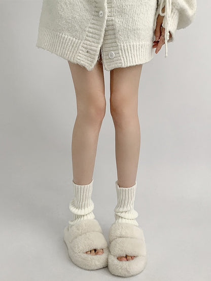White 40CM 30CM 50CM Cream JK Warmers / Leg 70CM