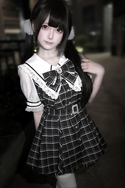 Reservations Sweet Shorts Top Ruffle Sailor + Dark