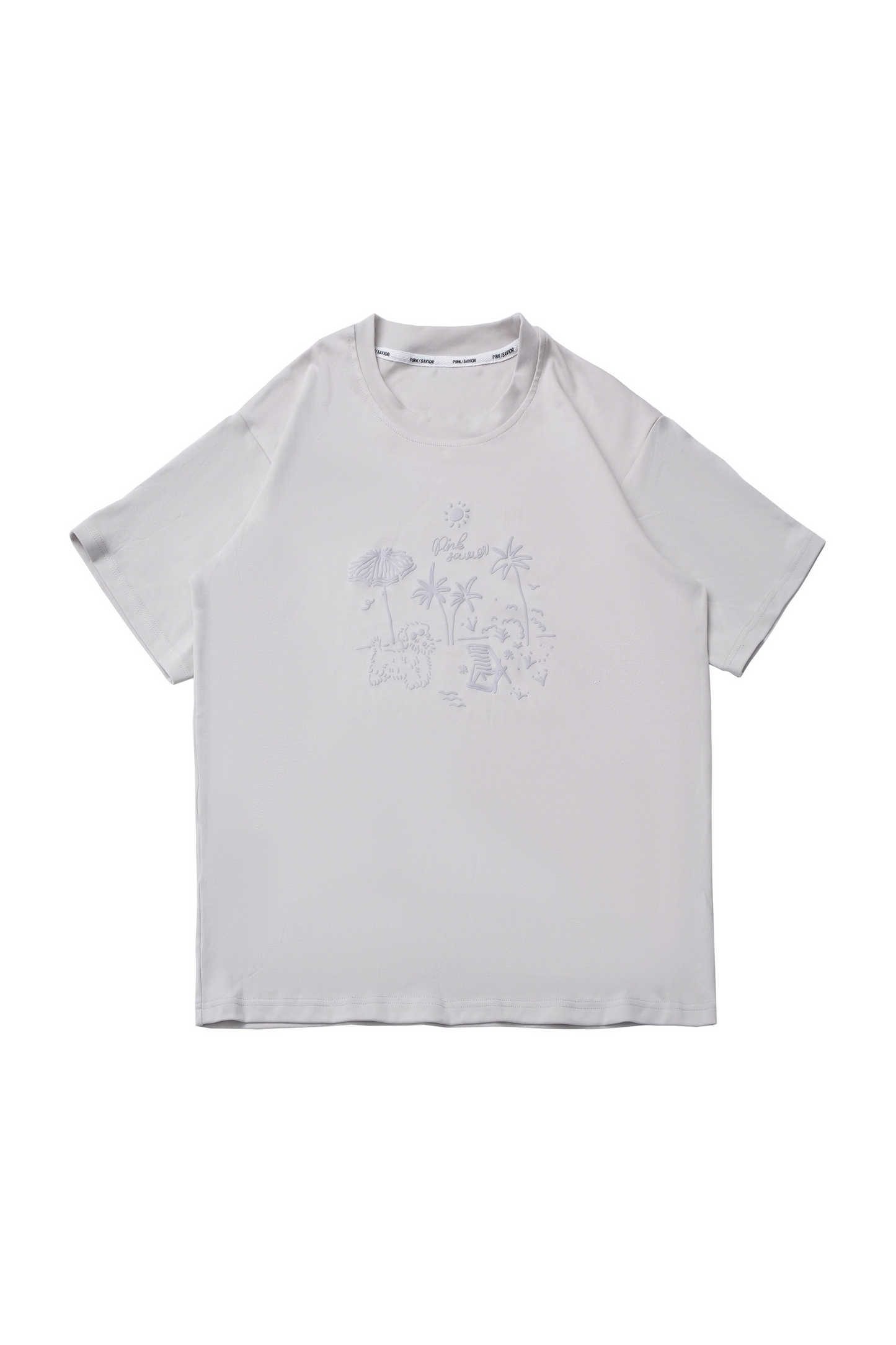 ゆったりとしたトップスのデザイン パステル