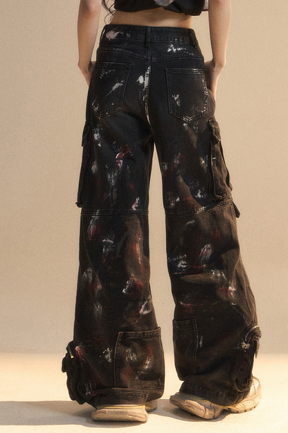 Pants Breeze Leg Jeans Wide