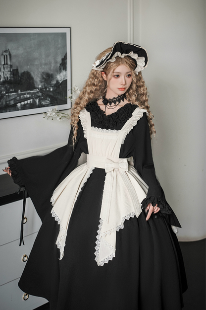 Apron Dress + Lolita Doll Gothic