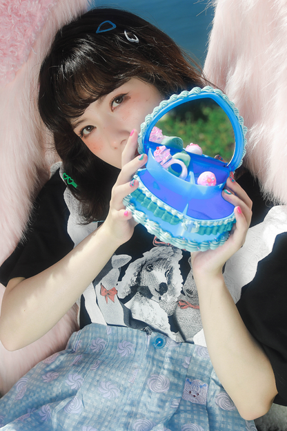 クマペンギンコラージュヴィンテージTシャツ