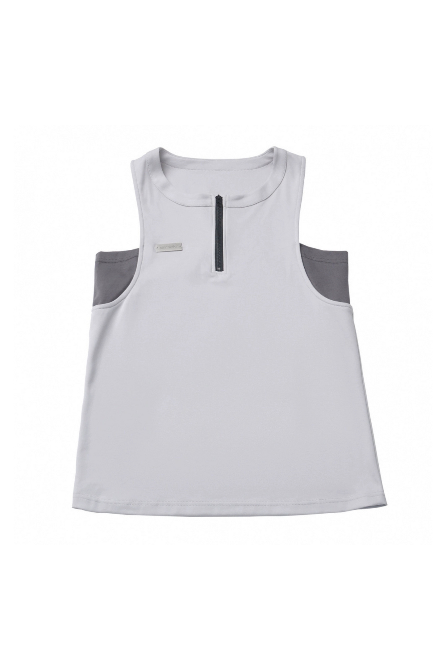 hooded pants top jacket Mode half vest sleeveless +