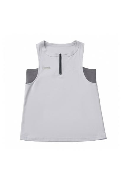 hooded pants top jacket Mode half vest sleeveless +