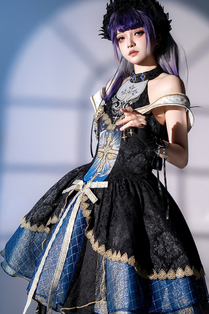 Kleid Universum Prinzessin Fantasy