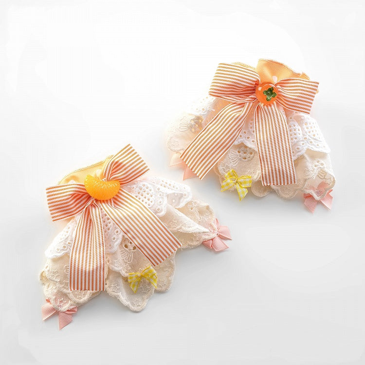 Cuffs Sweet Fruit Wrist Bowknot
