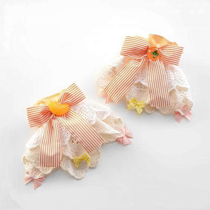 Cuffs Sweet Fruit Wrist Bowknot