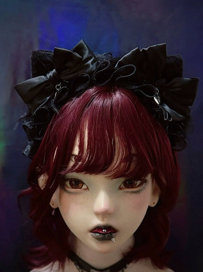 Gothic Ear Bow KC Accents - Strange Sugar