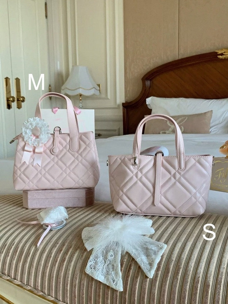 Elegant Diamond Handbag - S/M - Lalacita