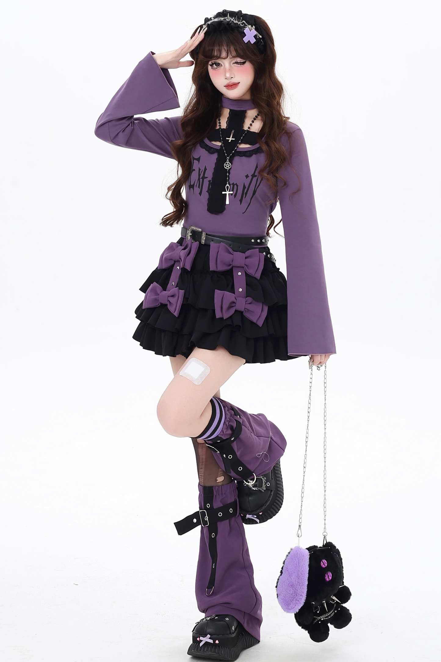 Asian Top Gothic Neck Halter