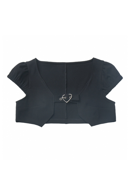 short neck cardigan lace top halter skirt + Vintage