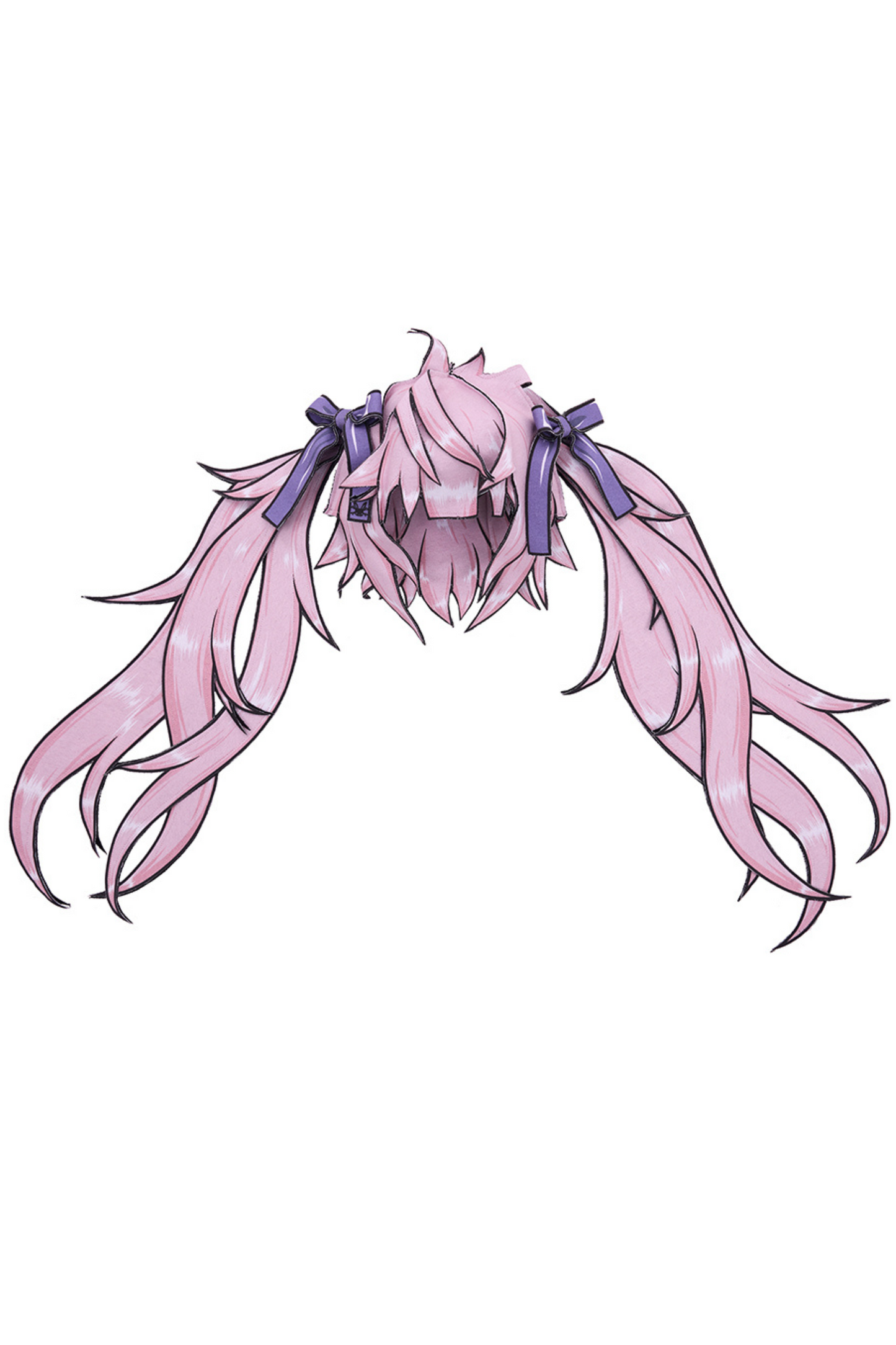 帽子ポニーテールダブルウィッグ