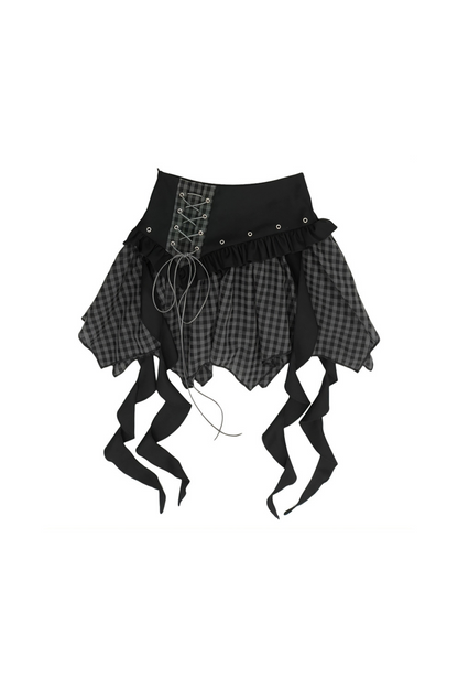 スリムフィットTシャツ+スカート イレギュラーフォルティドール