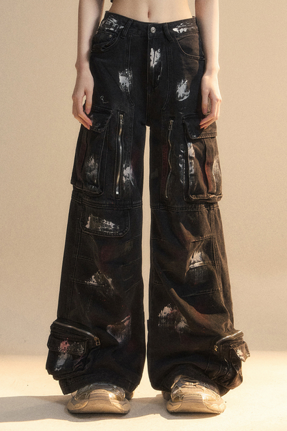 Pants Breeze Leg Jeans Wide