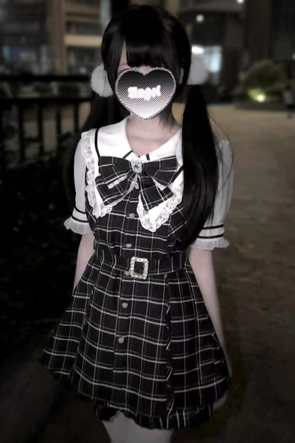 Reservations Sweet Shorts Top Ruffle Sailor + Dark