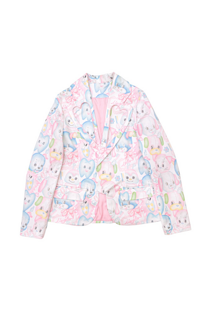 ジャケットy2k + 襟付きスカートファンタジー