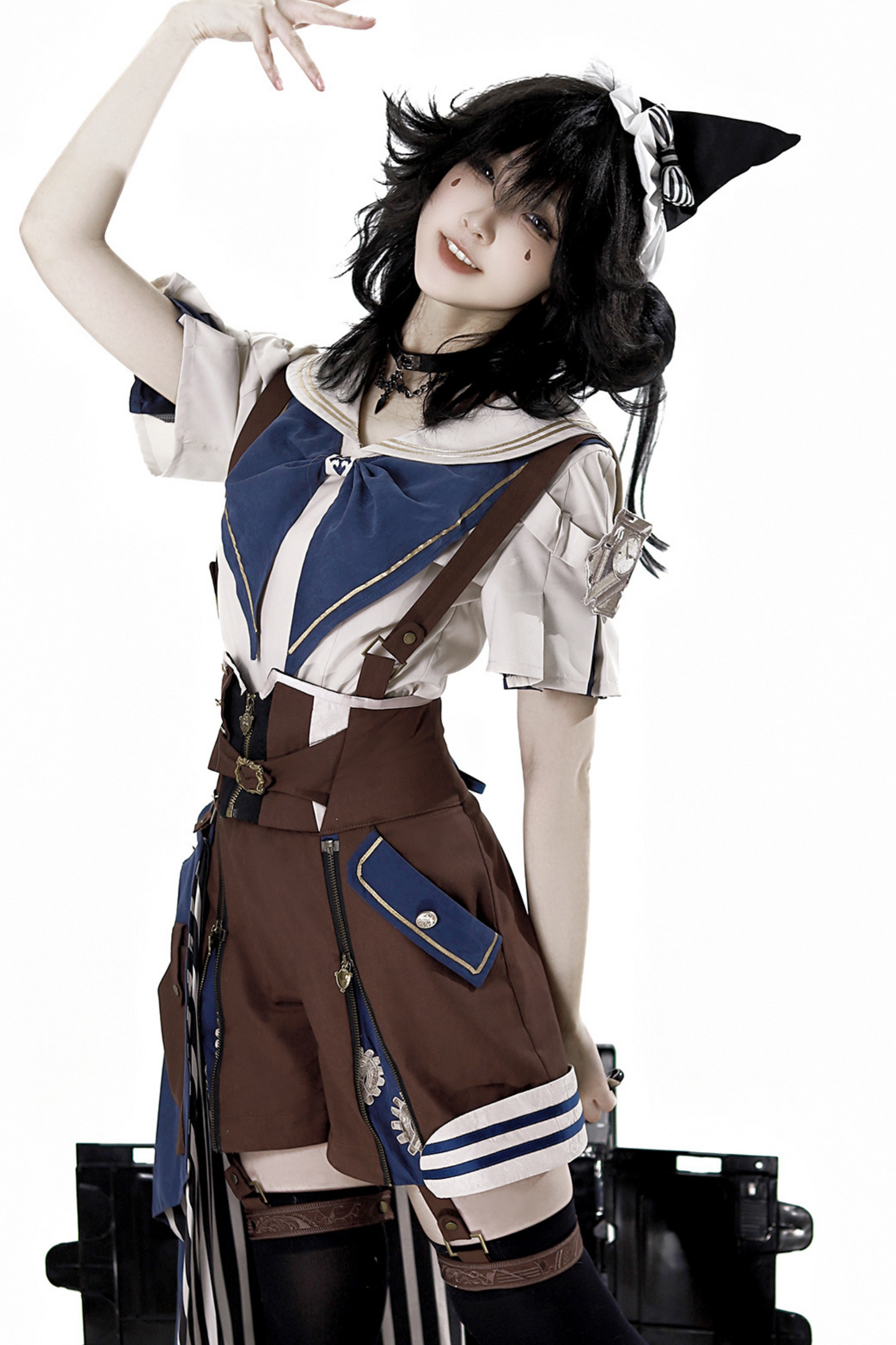 ボーイッシュセットアップスチームパンクプリンス