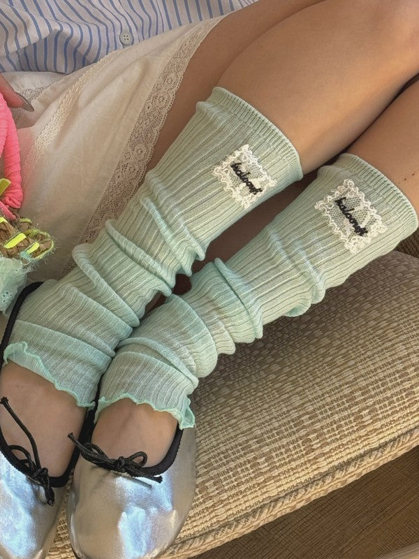 ホワイトスリーブレッグ ブラック/ホワイト/ピンク/グリーン/グレー/ミルク