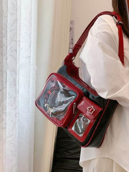 Colors Shoulder Star-shaped Bag 8 Ita Buckle