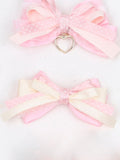 Pink Lolita 3 Bowknot Hairclip Sweet Options