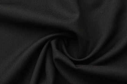 Collar Lapel Ouji Detail Waistcoat Ruffle Train Lolita Detachable Black with