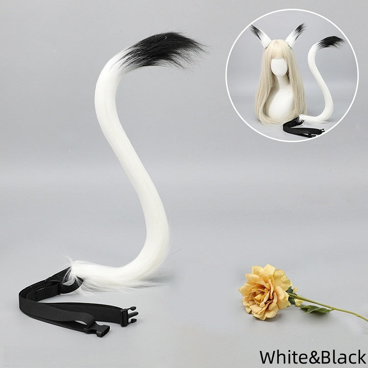 Colors Lolita Kitty Fur Long Cute 5 Faux Tail