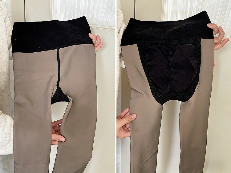Tights Fleece-Lined Stretchy