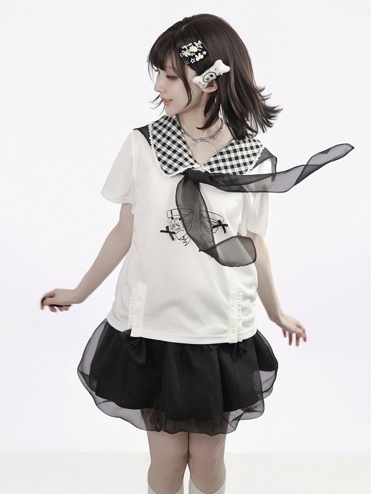 Black Bubble Tulle Skirt - PINK SAVIOR
