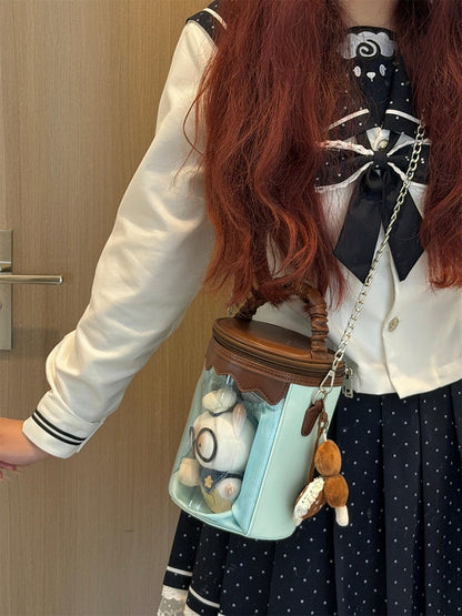 Transparent Window Cake Theme Bag for Cotton Doll - QIANYIBO