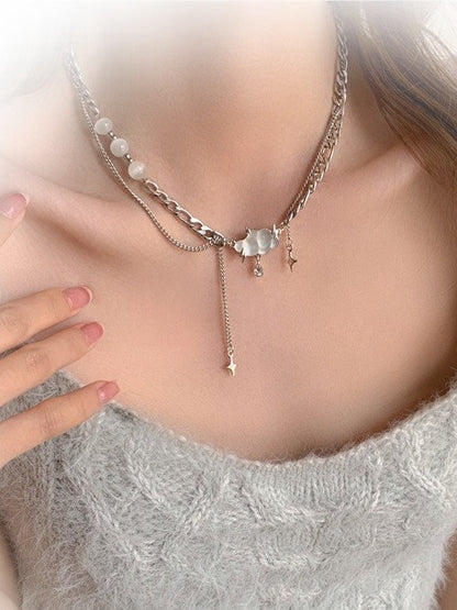 Silver Cloud Pendant Necklace - Kiwi Store
