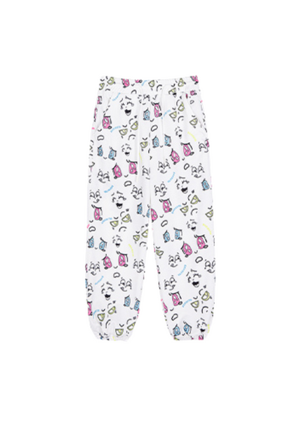 カラフルなポッピンピクトグラムのセットアップデザイン