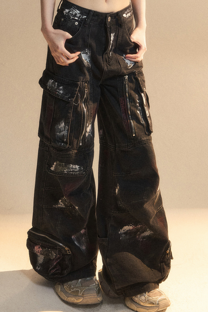 Pants Breeze Leg Jeans Wide