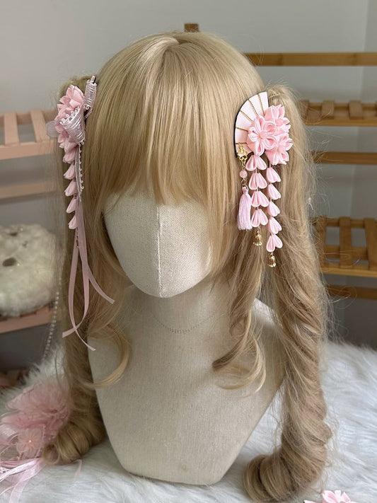 Types Charms Hairclip Cherry Lolita Blossom 4