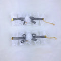 Gingham Cuffs (Set 2) Sheer Wrist of