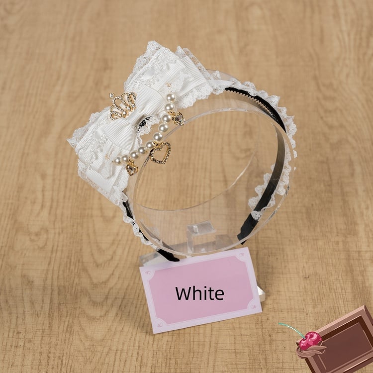 Bow KC Lace Chain Detail Bead with 8 Kei Colors 3D Jirai