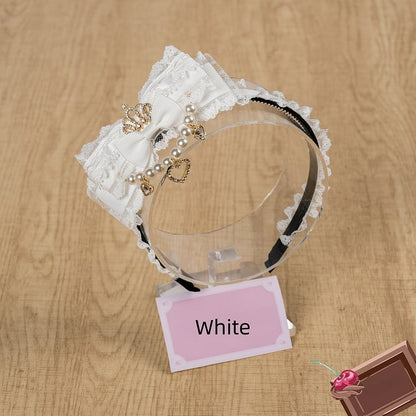 Bow KC Lace Chain Detail Bead with 8 Kei Colors 3D Jirai