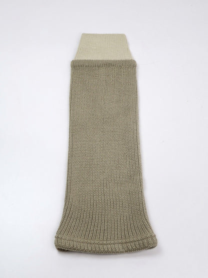 5 Mid-calf Design Colors Colorblock Knit Leg Warmers