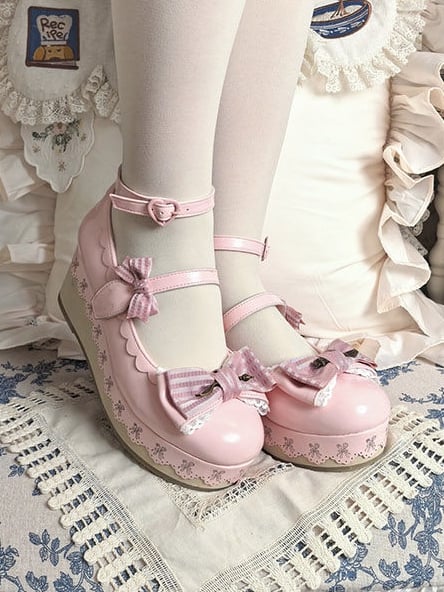 Sweet Jane Shoes Sole Mary Pink Platform PU -