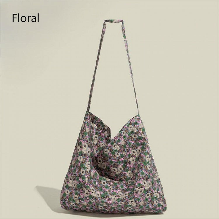 Colors Bag Pattern 4 Floral Canvas