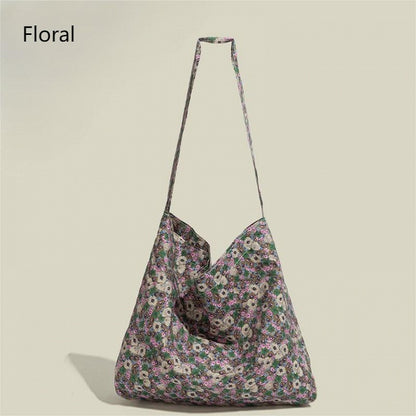 Colors Bag Pattern 4 Floral Canvas